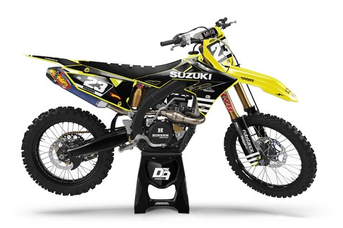 Suzuki motocross graphics - motocross,