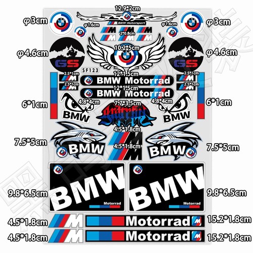 Motorcycle reflective stickers - reflective,