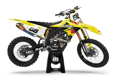 Suzuki motocross graphics - suzuki,