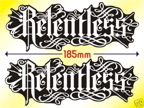 Relentless pair race - relentless, of