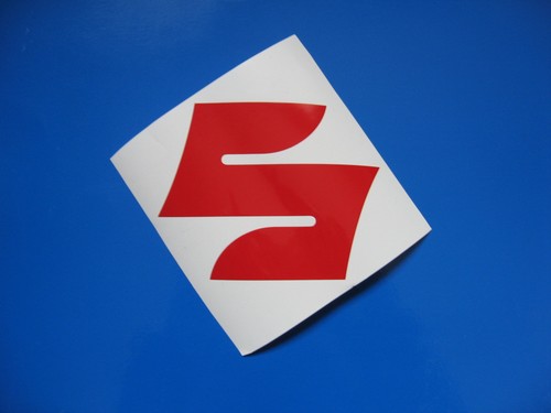 Suzuki sticker decal - “s”, sticker/decal