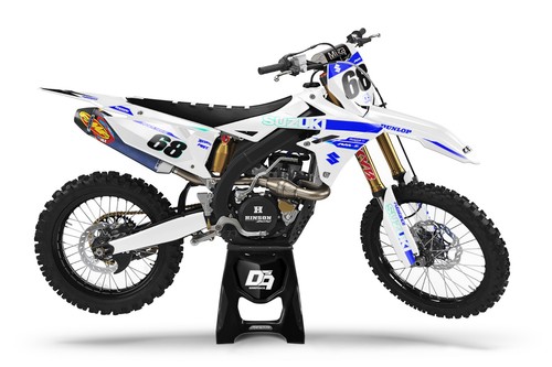 Suzuki motocross graphics - motocross,