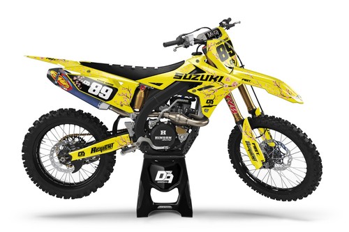 Suzuki motocross graphics - suzuki,