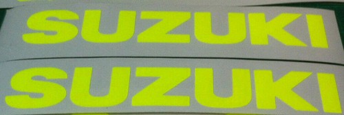 Suzuki vinyl decal - 2,