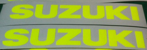 Suzuki vinyl decal - x,