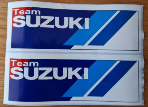 Team suzuki stickers - team,
