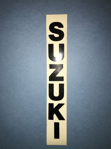 Suzuki black clear vinyl - suzuki,