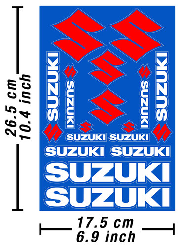 Suzuki decals stickers - suzuki,