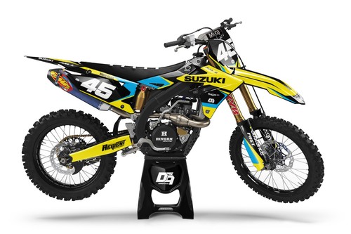 Suzuki motocross graphics - motocross,