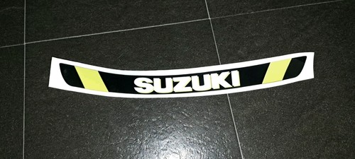Suzuki tank fairing decal - tank,