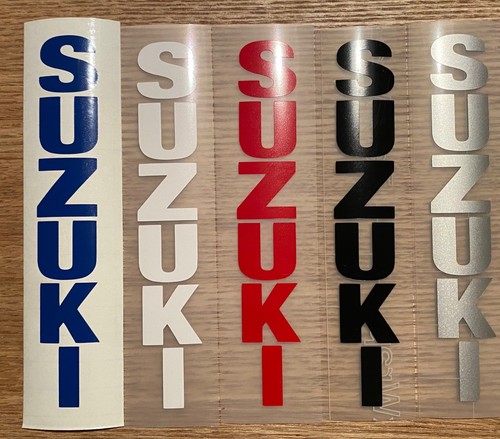 Two suzuki motorbike - two, fork
