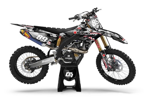 Suzuki motocross graphics - suzuki,