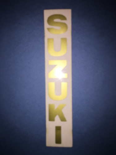 Suzuki gold clear vinyl - clear,
