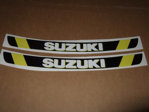 Suzuki yellow black 2x - black,