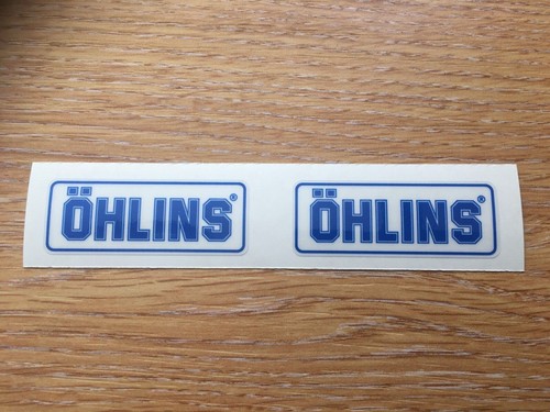 Ohlins fork shock - ohlins, stickers