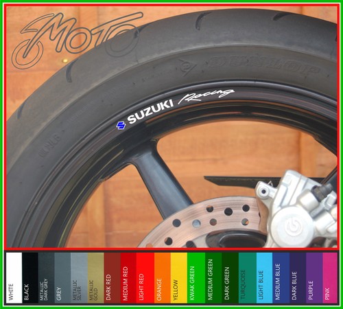 Suzuki racing wheel - wheel, decals