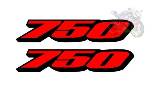 750 decals stickers for - 2x,