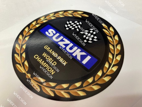 Suzuki world champion - world, badge