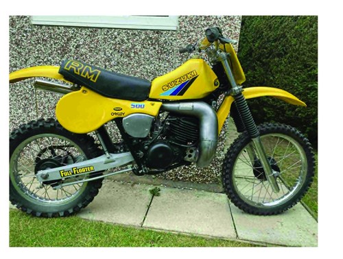 Suzuki 500 decal set - rm,