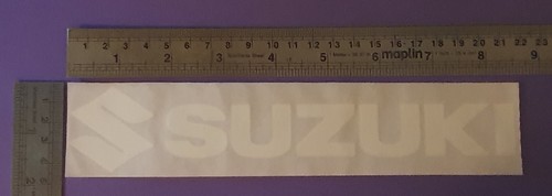 Suzuki decal white - decal., gloss