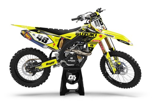 Suzuki motocross graphics - motocross, mx