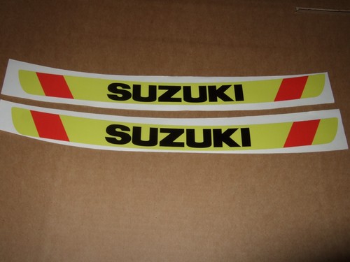 Suzuki yellow red vinyl - red,