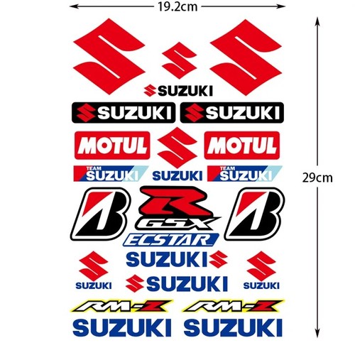 Suzuki gsxr sheet - suzuki, a4