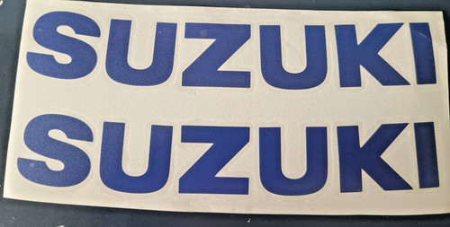 Dark blue suzuki stickers - suzuki,
