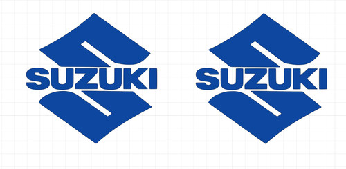 Suzuki logo replica tank - suzuki,
