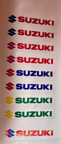 Suzuki motorbike vinyl - -,