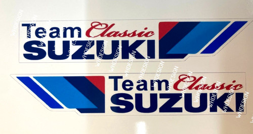 Team suzuki classic sticker - suzuki,
